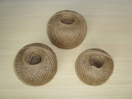 Different Size Natural Jute Twine - ball